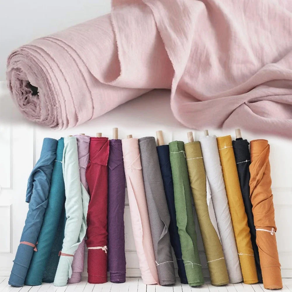 Baby Clothing Organic - Tecido 100% Linho Natural de 280cm