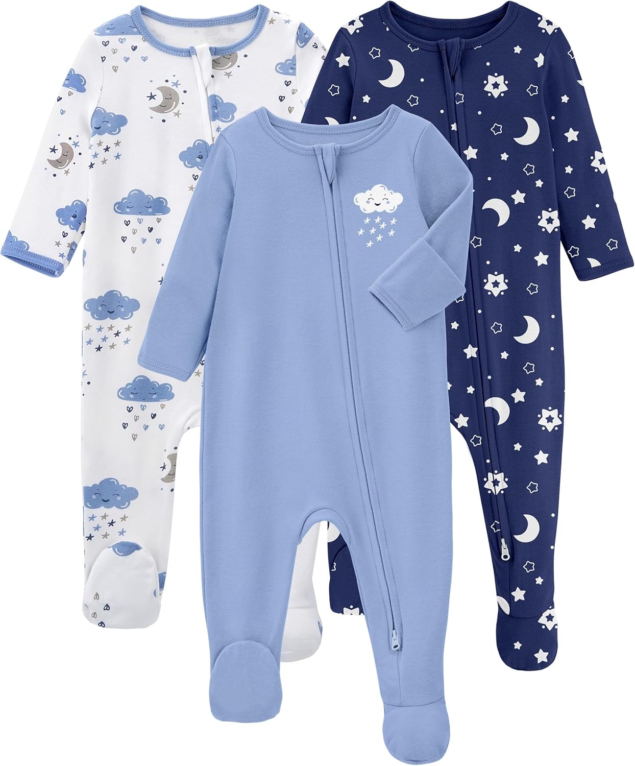 Baby Clothing Organic - Pijamas para Bebês 100% Algodão Orgânico,