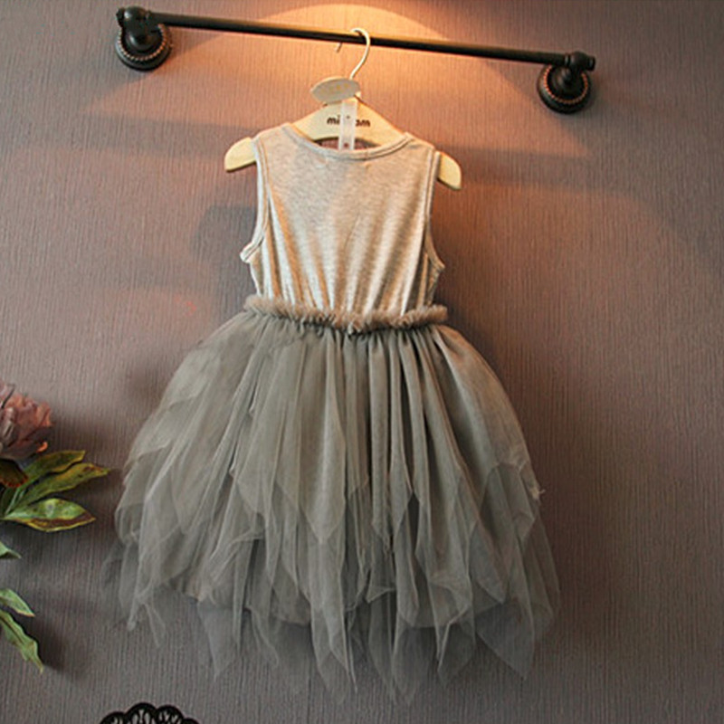 Girls' Summer Flower Tutu Dres - Baby Clothing Usa avaliação e preço