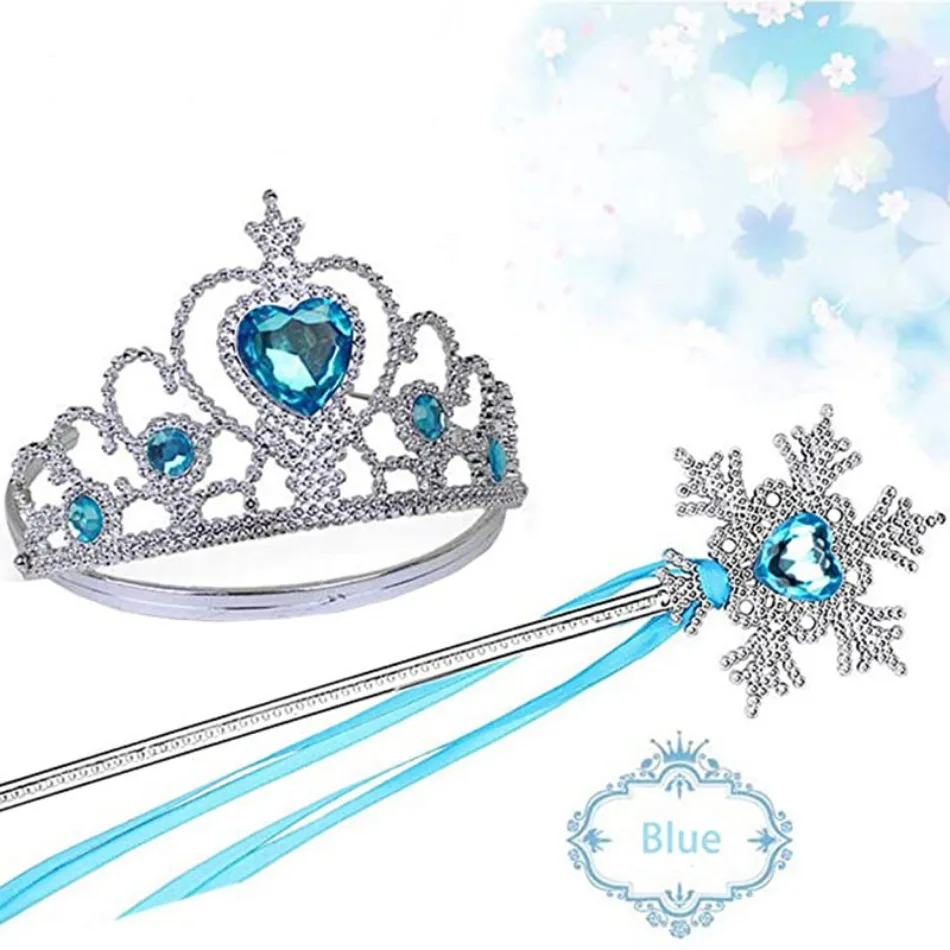 Menina elsa cosplay acessórios - Baby Clothing Dresser avaliação e preço