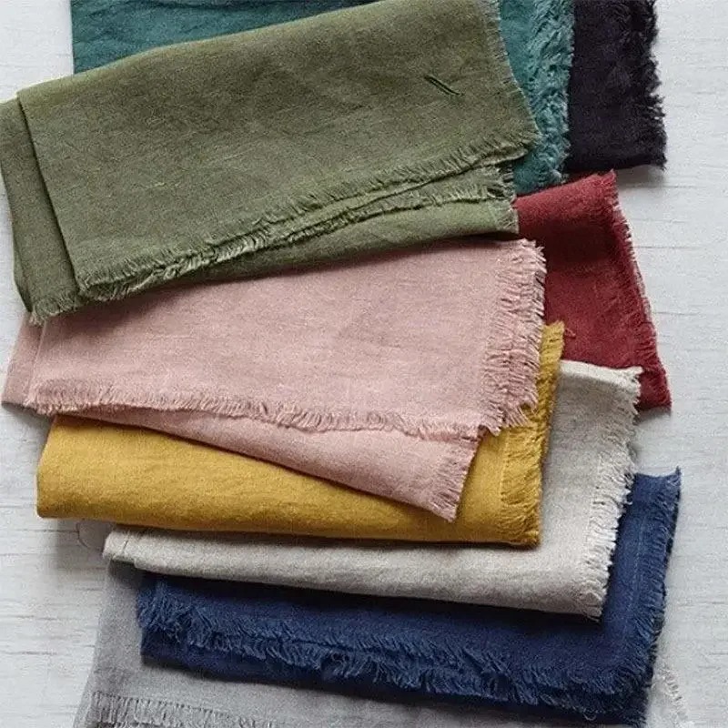 Tecido de linho puro 280cm * 1 - Baby Clothing Organic avaliação e preço