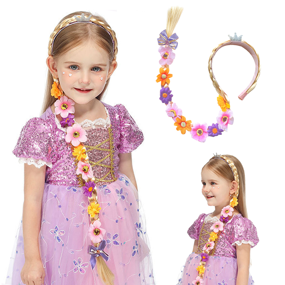 Princesa meninas flores bandan - Baby Clothing Dresser avaliação e preço