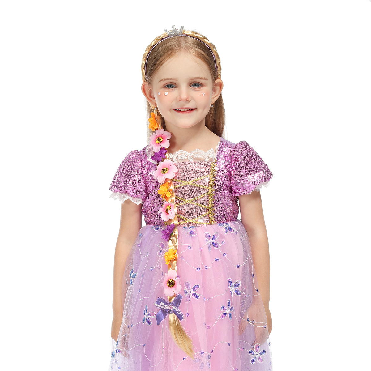 Princesa meninas flores bandan - Baby Clothing Dresser avaliação e preço