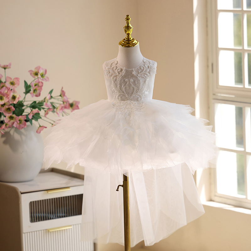Vestido Branco de Renda com Mi - Baby Clothing Usa avaliação e preço