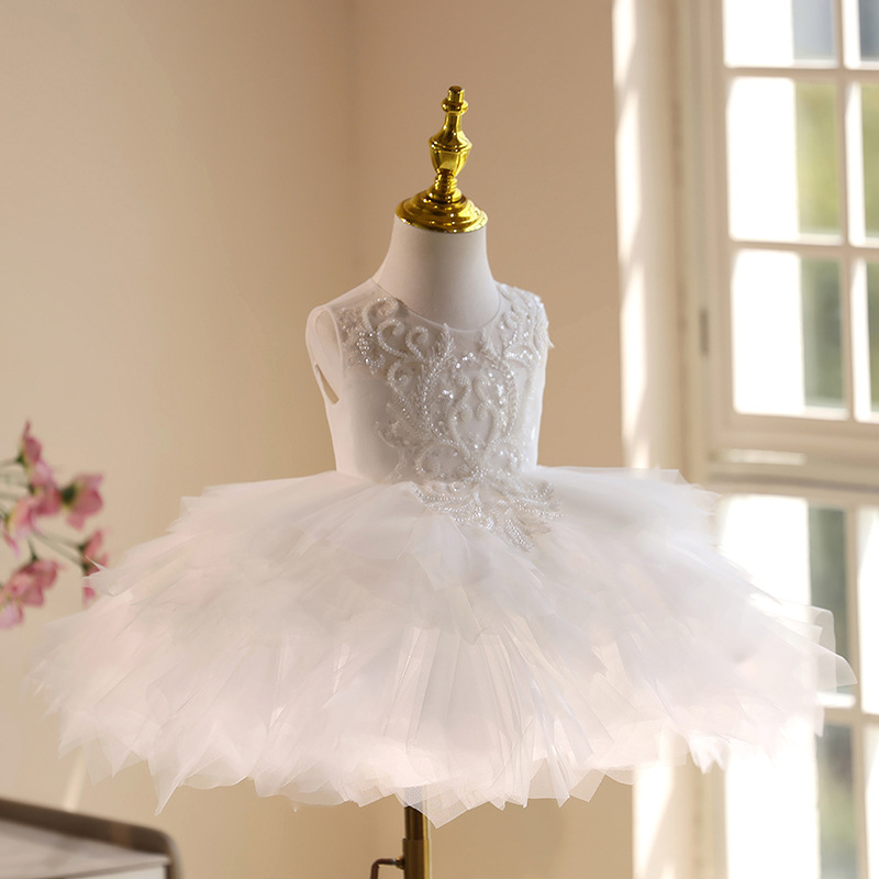 Vestido Branco de Renda com Mi - Baby Clothing Usa avaliação e preço
